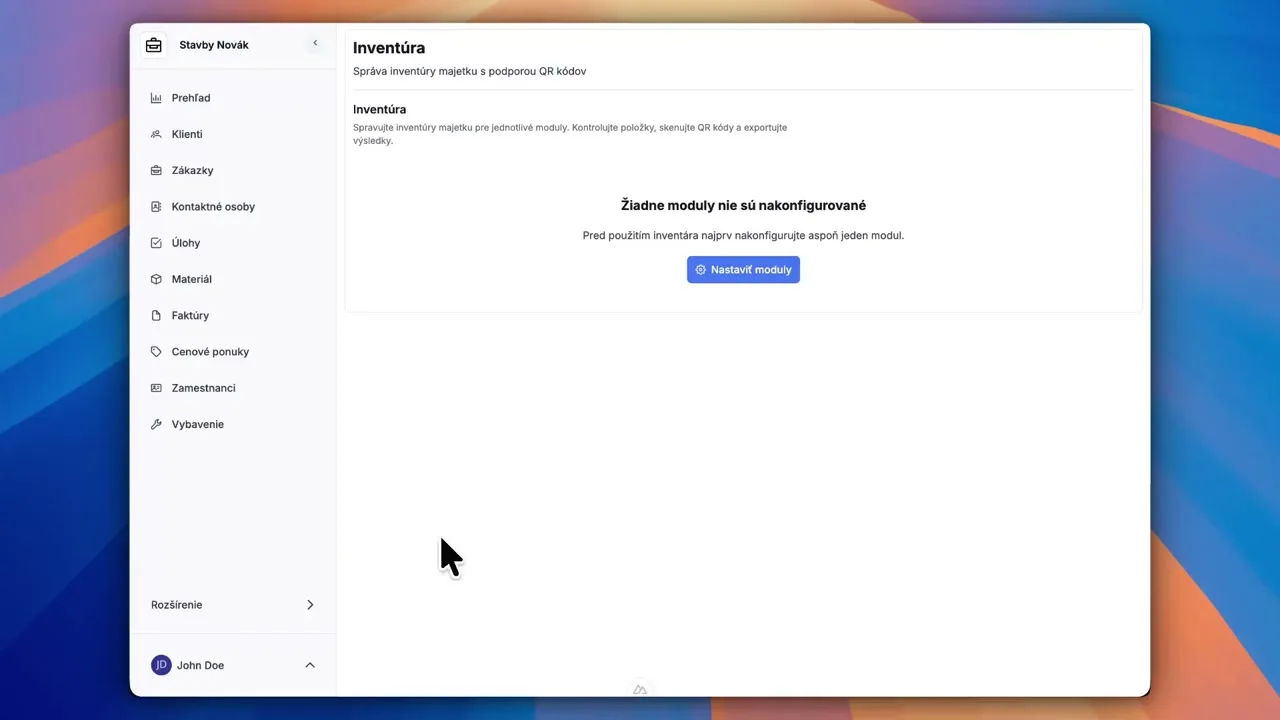 Inventúra zariadení